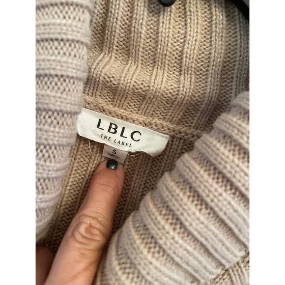 LBLC The Label Casey Sweater in Oatmeal Small - Picture 4 of 7